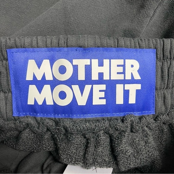 MOTHER The Knock Out Ankle Jogger Sweatpants in Faded Black - Picture 8 of 11